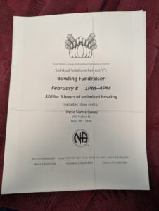 Bowling Fundraiser - Spiritual Solutions Retreat V @ Uncle Sam’s Lanes | Troy | New York | United States