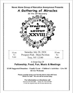 A Gathering of Miracles XXVIII Picnic @ Prospect Park - Main Pavilion | Troy | New York | United States