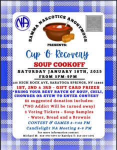 Cup O Recovery Soup Cookoff @ Healing Springs | Saratoga Springs | New York | United States