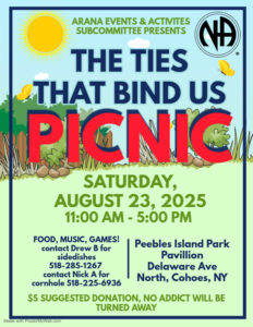 The Ties That Binds Picnic - ARANA E&A @ Peebles Island Park Pavillion | Cohoes | New York | United States