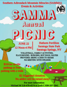 SAMMA Summer Picnic @ Hathorn Pavilion | Saratoga Springs | New York | United States